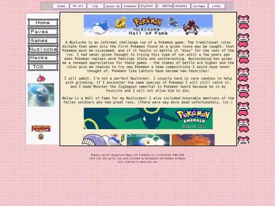 Pokemon/Nuzlocke screenshot