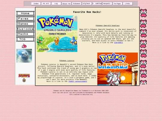 Pokemon/pokehacks screenshot