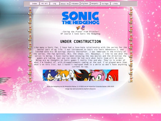 sonic screenshot
