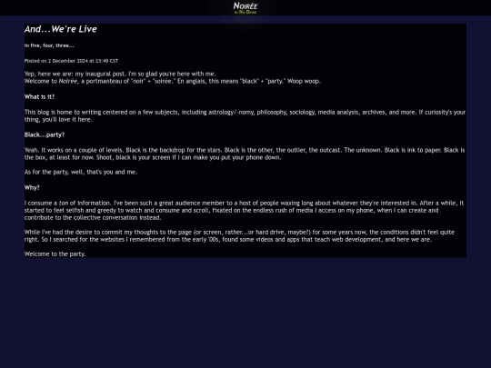 blog screenshot