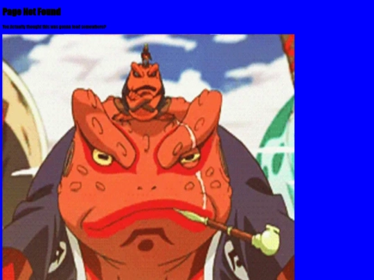 not_found screenshot