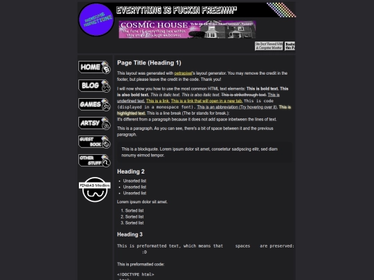petrapixeltemplate screenshot