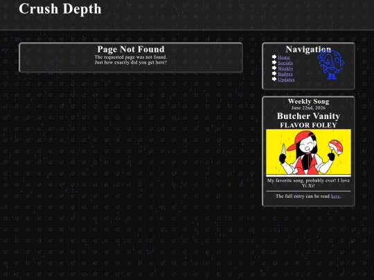 not_found screenshot
