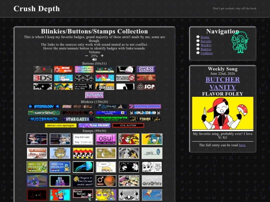 pages/badges screenshot