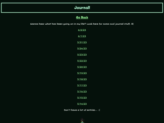 journal/journal screenshot