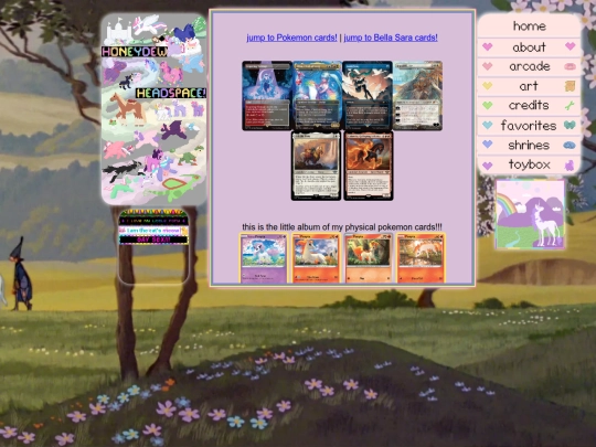 navigation/devotion/pokecards screenshot