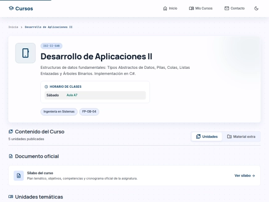 cursos/daii/daii screenshot