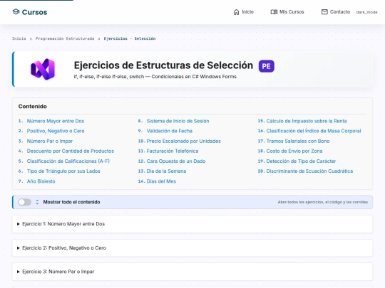 cursos/pe/ejercicios/seleccion screenshot