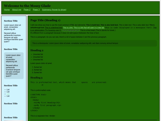 index screenshot