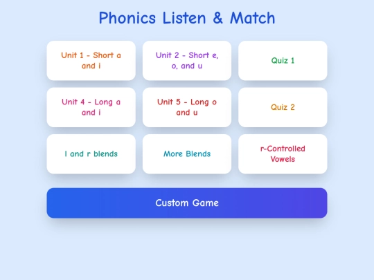 Phonics-Listen-and-Match screenshot