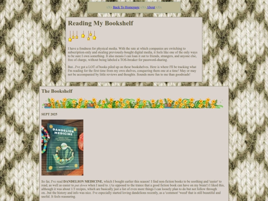 bookshelf screenshot