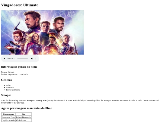 VINGADORES/Vingadores screenshot