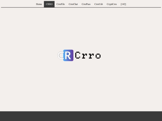 CRRO screenshot