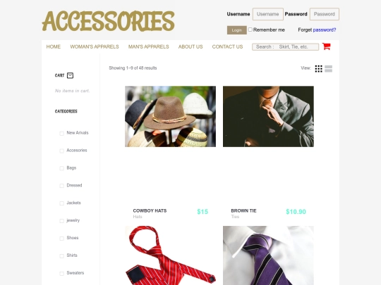 accessories1 screenshot