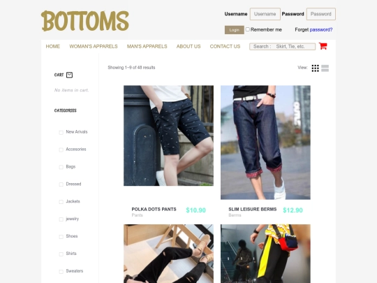 bottoms1 screenshot