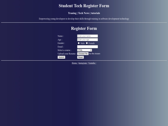 Event/register screenshot