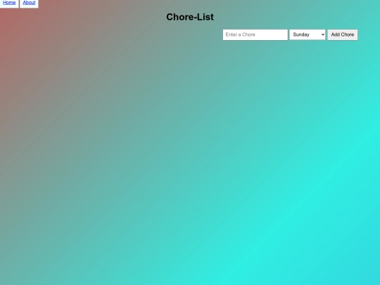 Chore screenshot
