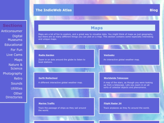 maps screenshot