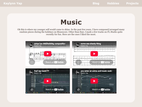 musicproject screenshot