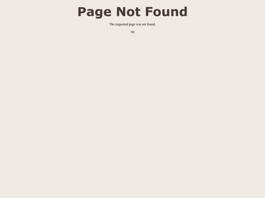 not_found screenshot