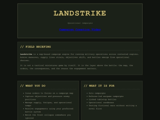 landstrike screenshot