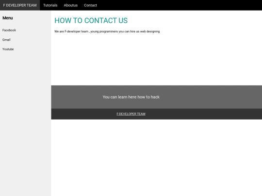 Contact screenshot