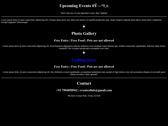 event/Events s screenshot