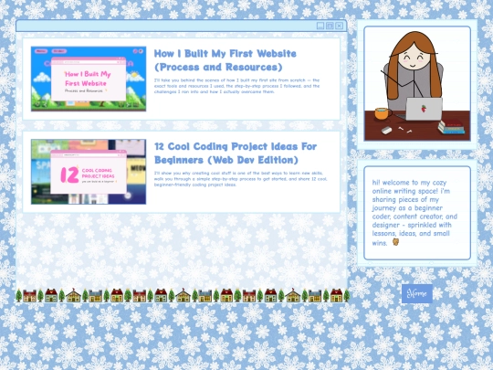 blog screenshot