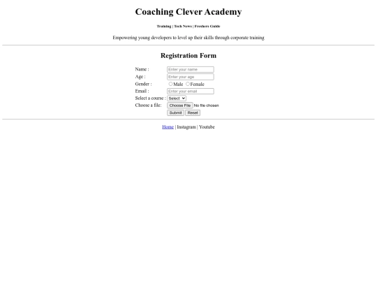 coach/register screenshot