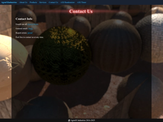 Contact screenshot