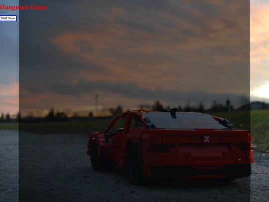 Hangman screenshot