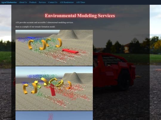 Modeling screenshot
