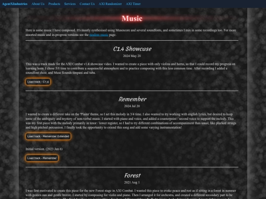 Music screenshot