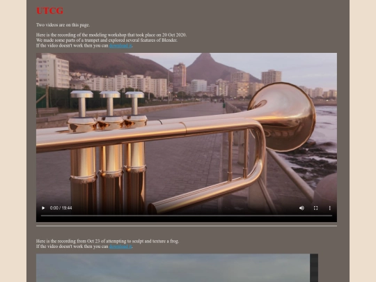 UTCG/Demos screenshot