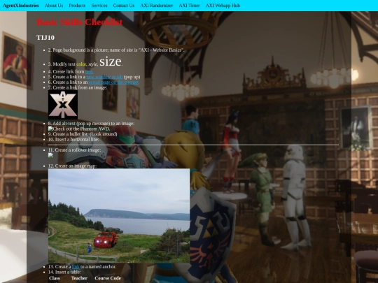 WebsiteBasics screenshot
