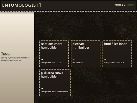 tools screenshot