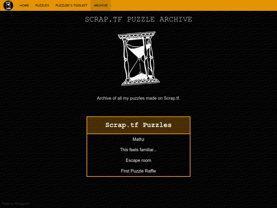 archive screenshot