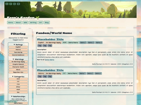 page templates/ficdirectorybase screenshot