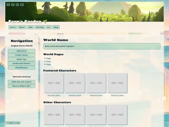 page templates/wikidirectorybase screenshot
