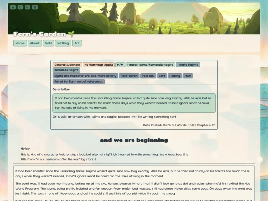writing/danganronpa/and_we_are_beginning screenshot