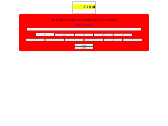 caclu screenshot