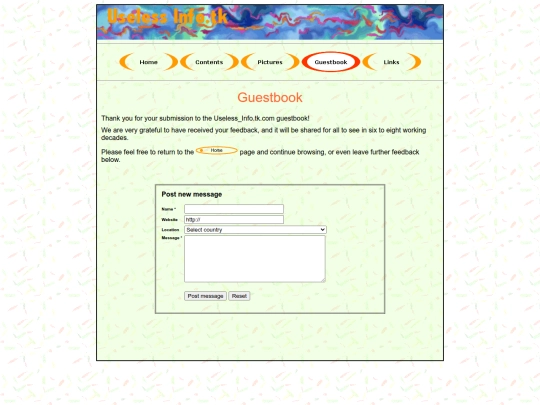 useless_info/thankyou screenshot