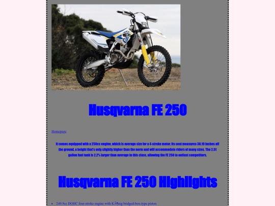 Husqvarna_FE_250 screenshot