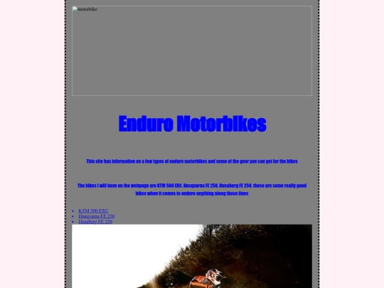 Motorbikes screenshot