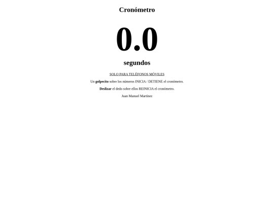 Módulo 8/cronometro screenshot