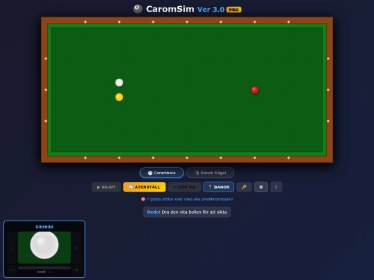 Caram-Sim/CaromSim_v3_0 screenshot