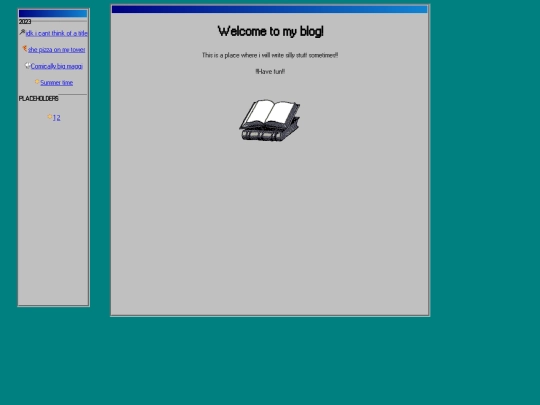 blog screenshot