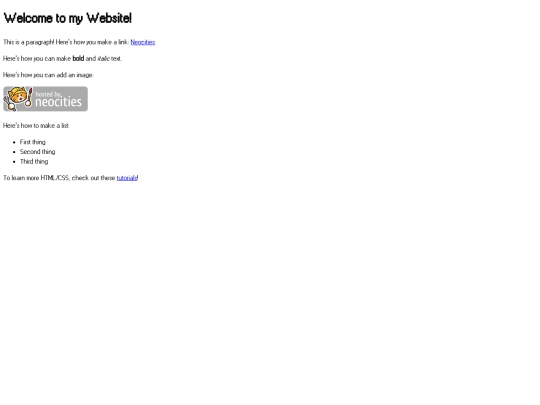 blogs/testblog screenshot