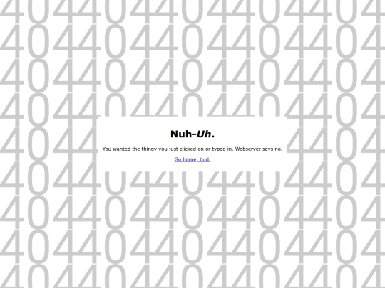not_found screenshot