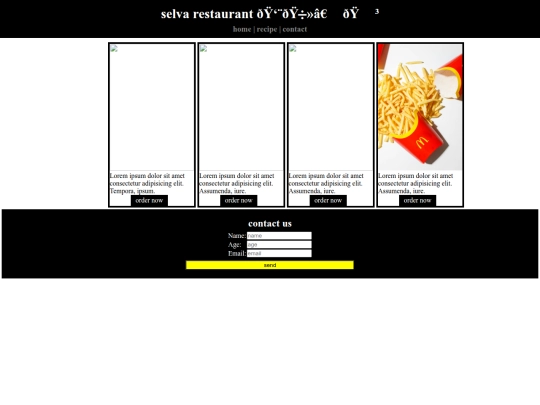 selva restaurants/selva screenshot